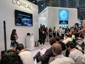 L'Oréal fait l'annonce de nouvelles innovations liées à l'intelligence artificielle lors de l'édition 2018 de VivaTech